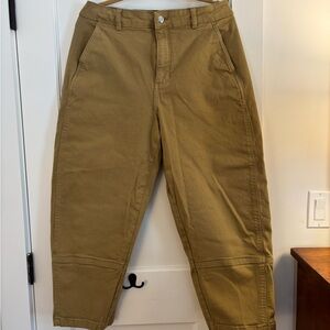 Everlane Women's Cropped Pants in Tan